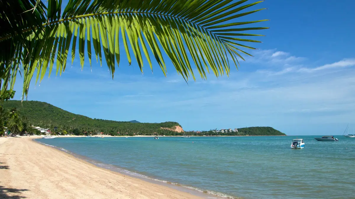 Bangrak Beach near The Nest Samui